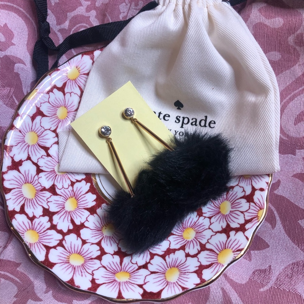 Kate Spade Flying Colors Pom Pom Earrings